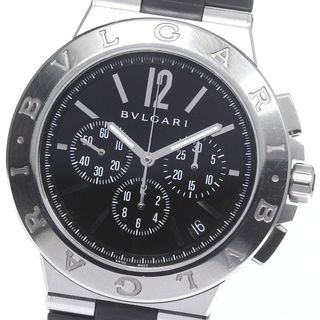 ブルガリ(BVLGARI)のブルガリ BVLGARI DG41SCH ディアゴノ・ヴェロチッシモ クロノグラフ デイト 自動巻き メンズ 保証書付き_780776(腕時計(アナログ))