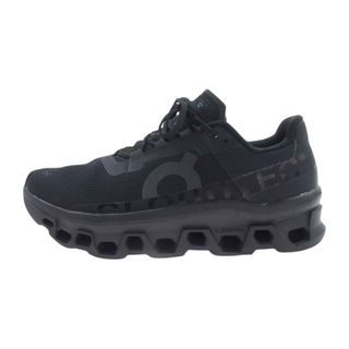 オン  On  スニーカー Cloudmonster クラウドモンスター ローカット スニーカー ブラック系 26cm【中古】(スニーカー)