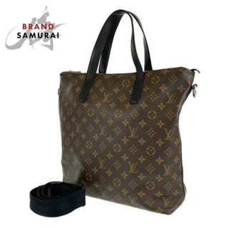 ルイヴィトン(LOUIS VUITTON)のLOUIS VUITTON ルイヴィトン モノグラム  キタン ブラウン 茶 シルバー金具 PVC M40388 トートバッグ ショルダーバッグ メンズ 404014 【中古】(トートバッグ)