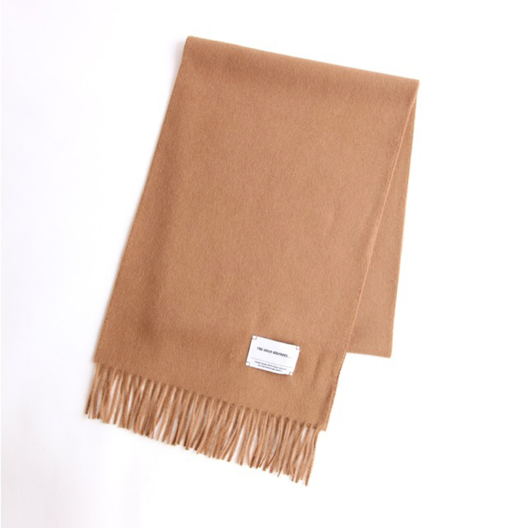 THE INOUE BROTHERS.../BrushedScarf/CAMEL メンズのファッション小物(マフラー)の商品写真