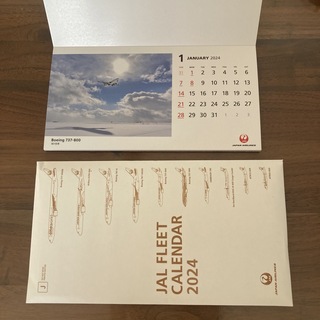 ジャル(ニホンコウクウ)(JAL(日本航空))のJAL卓上カレンダー(カレンダー/スケジュール)