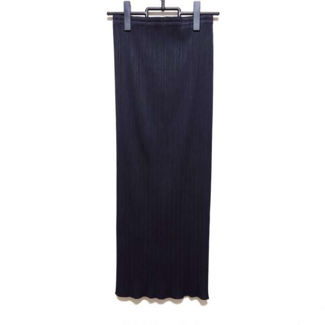PLEATS PLEASE ISSEY MIYAKE(プリーツプリーズイッセイミヤケ)のプリーツプリーズ ロングスカート 1 S美品  レディースのスカート(ロングスカート)の商品写真