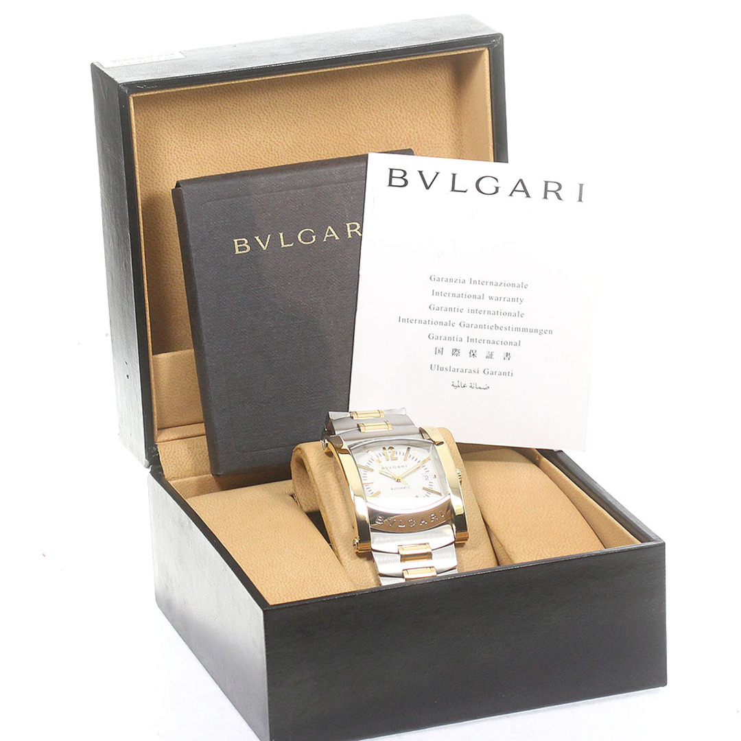 BVLGARI(ブルガリ)のブルガリ BVLGARI AA48SG アショーマ デイト 自動巻き メンズ 良品 内箱・保証書付き_781801 メンズの時計(腕時計(アナログ))の商品写真