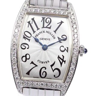 フランクミュラー(FRANCK MULLER)のフランクミュラー FRANCK MULLER 1752QZDP トノー カーベックス ダイヤベゼル クォーツ レディース _779466(腕時計)