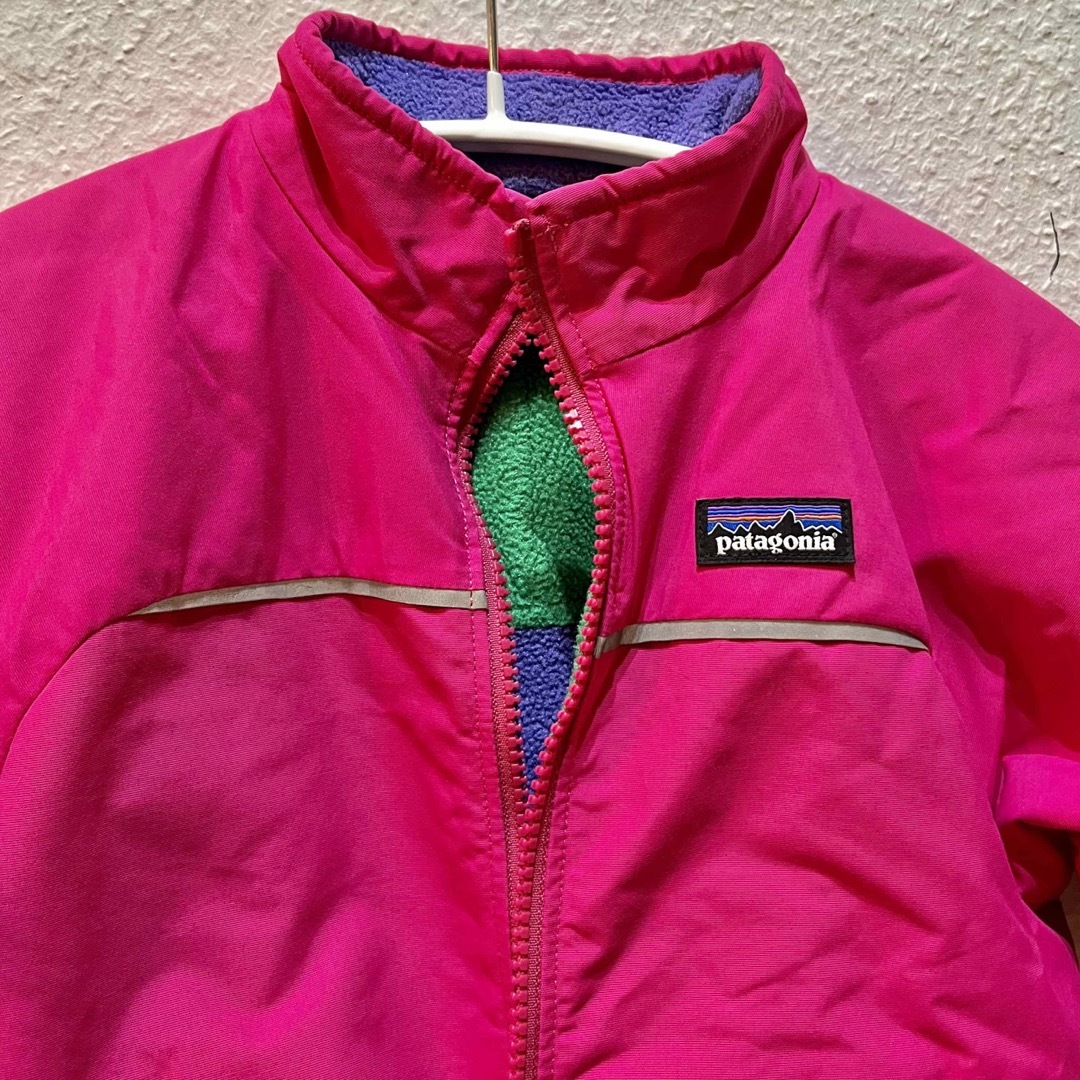 patagonia(パタゴニア)のパタゴニア　リバーシブルジャケット キッズ/ベビー/マタニティのキッズ服女の子用(90cm~)(ジャケット/上着)の商品写真