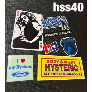 ヒステリックグラマー(HYSTERIC GLAMOUR)のHYSTERIC GLAMOUR Sticker & Trump ■hss40(その他)