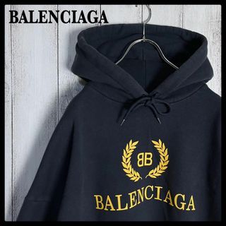 BALENCIAGA 19SS BBロゴフーディ