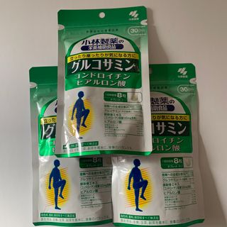 コバヤシセイヤク(小林製薬)の小林製薬 グルコサミン コンドロイチン ヒアルロン酸 30日分 3袋(その他)