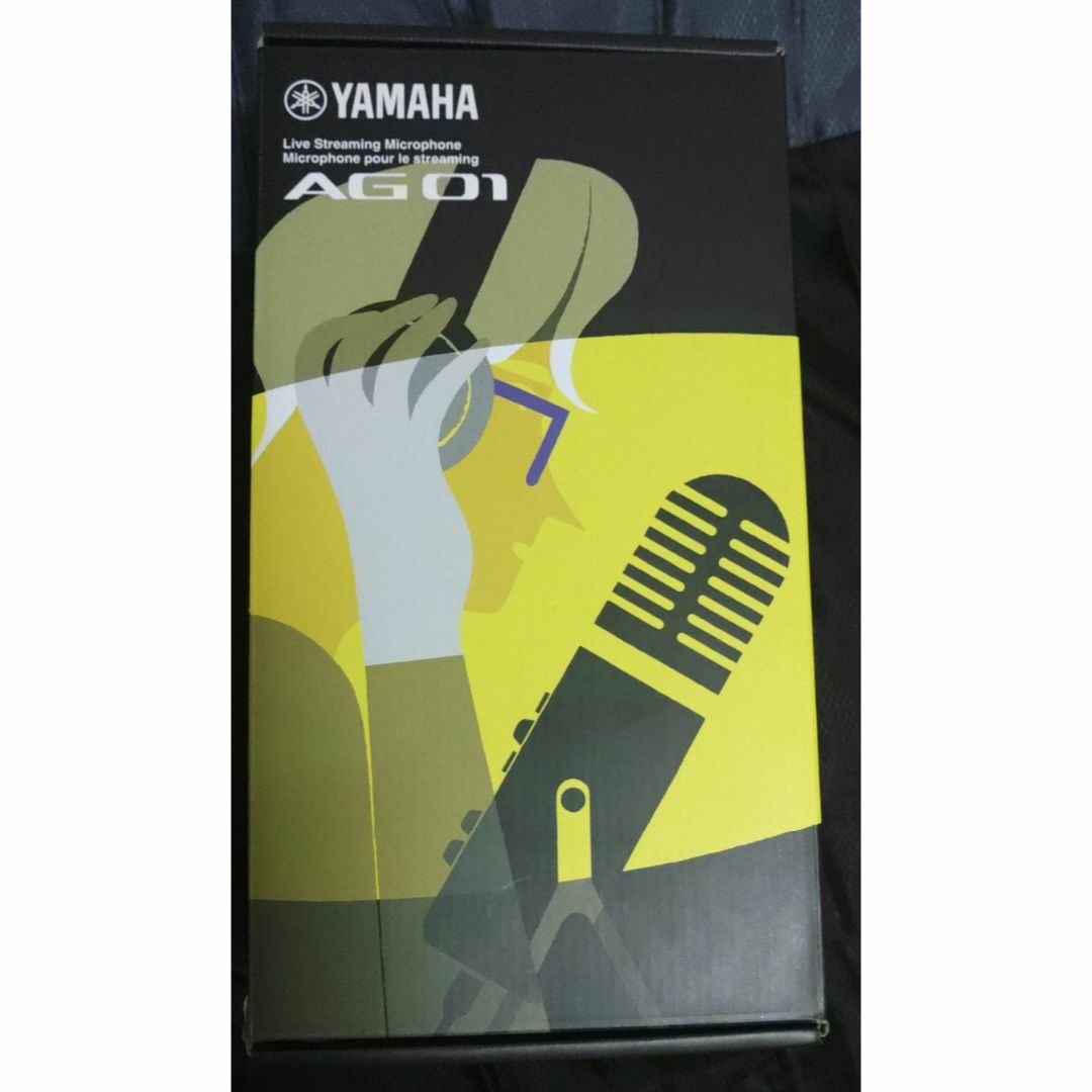 ヤマハ(ヤマハ)のYAMAHA AG01 黒 楽器のレコーディング/PA機器(マイク)の商品写真
