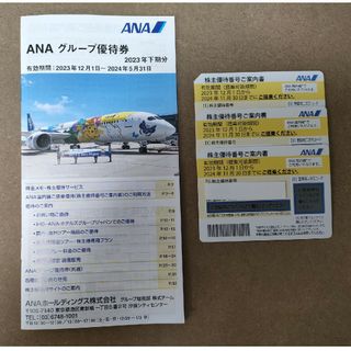 エーエヌエー(ゼンニッポンクウユ)(ANA(全日本空輸))のANA　株主優待券　3枚(航空券)