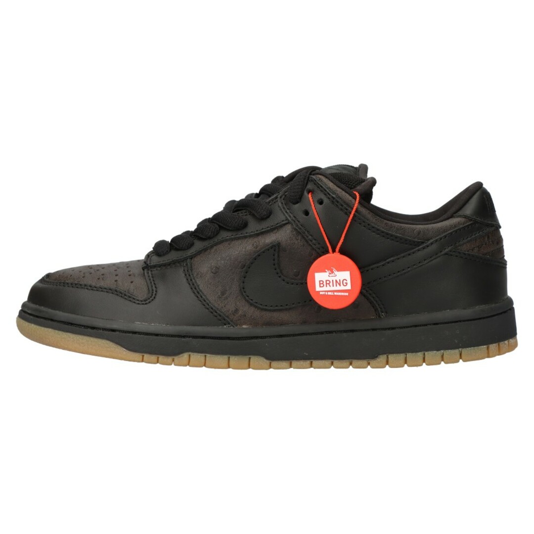 288センチワイズNIKE SB ナイキエスビー DUNK LOW PRO SB OHSTRICH ダンクロー プロ ローカットスニーカー ブラック US8.5/26.5cm 304292-003