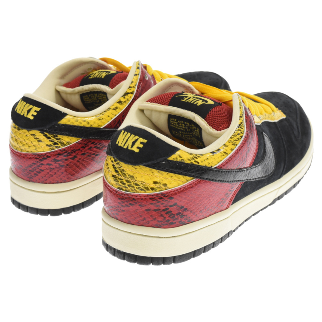 NIKE(ナイキ)のNIKE SB ナイキエスビー DUNK LOW PRO SB CORAL SNAKE ダンクロー プロ コーラルスネーク ローカットスニーカー ブラック US8.5/26.5cm 313170-701 メンズの靴/シューズ(スニーカー)の商品写真