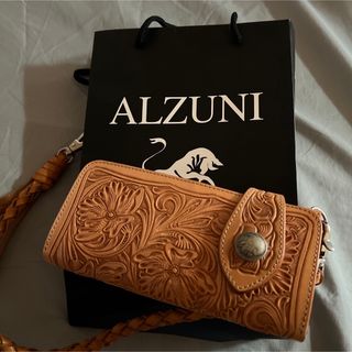 ALZUNI - 早い者勝ち アルズニ パイソン カスタムウォレット 長財布