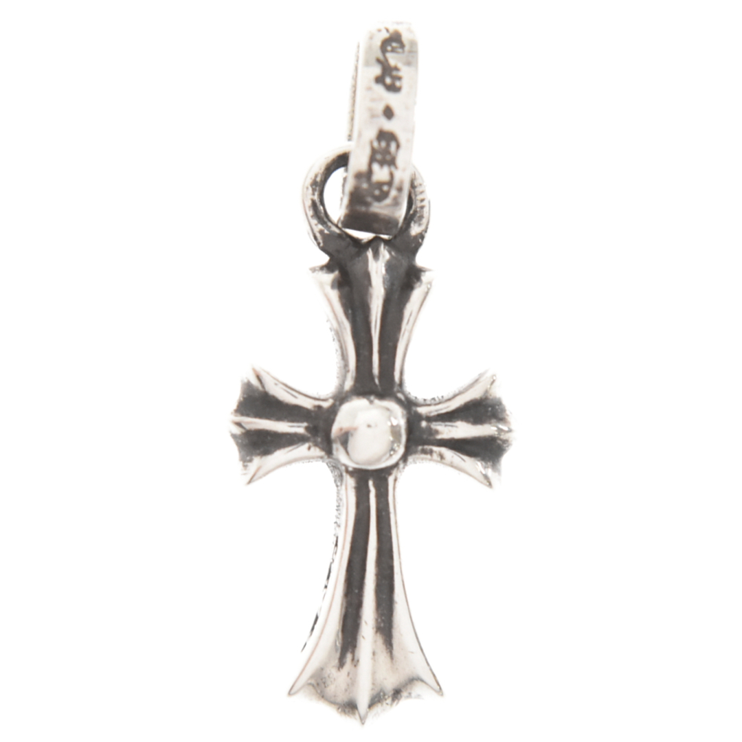 Chrome Hearts(クロムハーツ)のCHROME HEARTS クロムハーツ CRS BBYFAT P/SAP P ベイビーファット ネックレストップ パヴェピンクサファイヤ メンズのアクセサリー(ネックレス)の商品写真