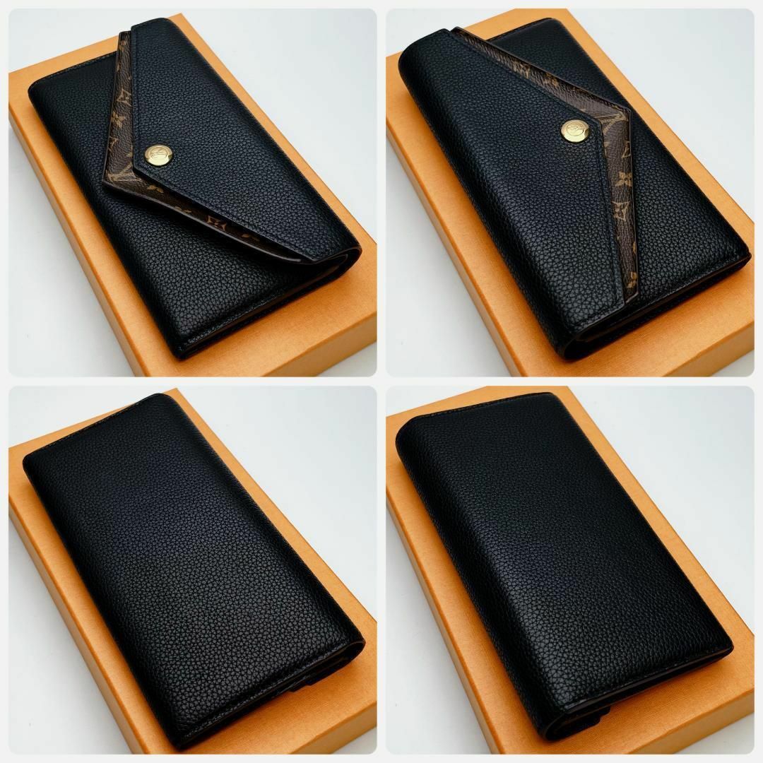 LOUIS VUITTON - 本日限定!新品未使用ルイヴィトン ドゥブルV 黒 長