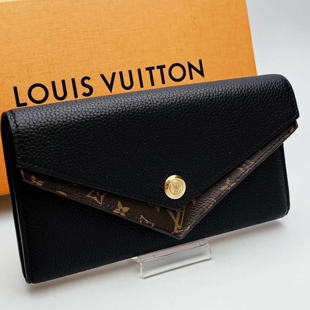LOUIS VUITTON - 本日限定!新品未使用ルイヴィトン ドゥブルV 黒 長