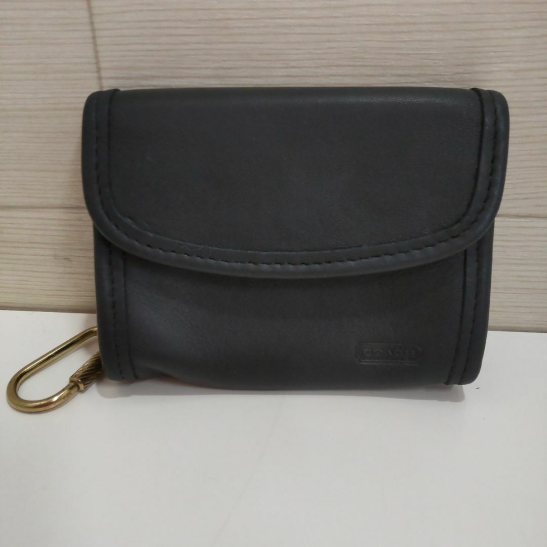 COACH - オールドコーチ コーチ コインケース ネイビー レザー COACH - オールドコーチ コーチ コインケース ネイビー レザー