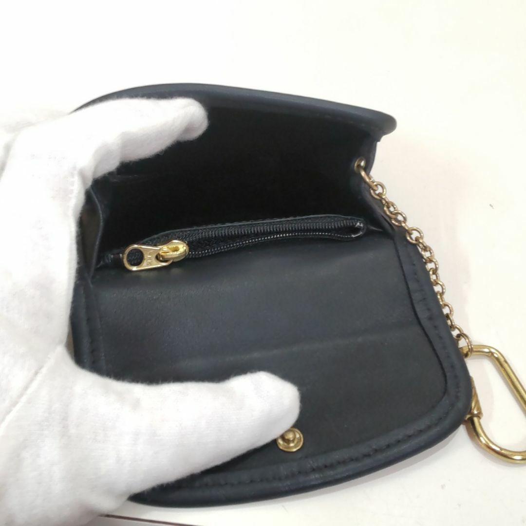 COACH - オールドコーチ コーチ コインケース ネイビー レザー COACH - オールドコーチ コーチ コインケース ネイビー レザー