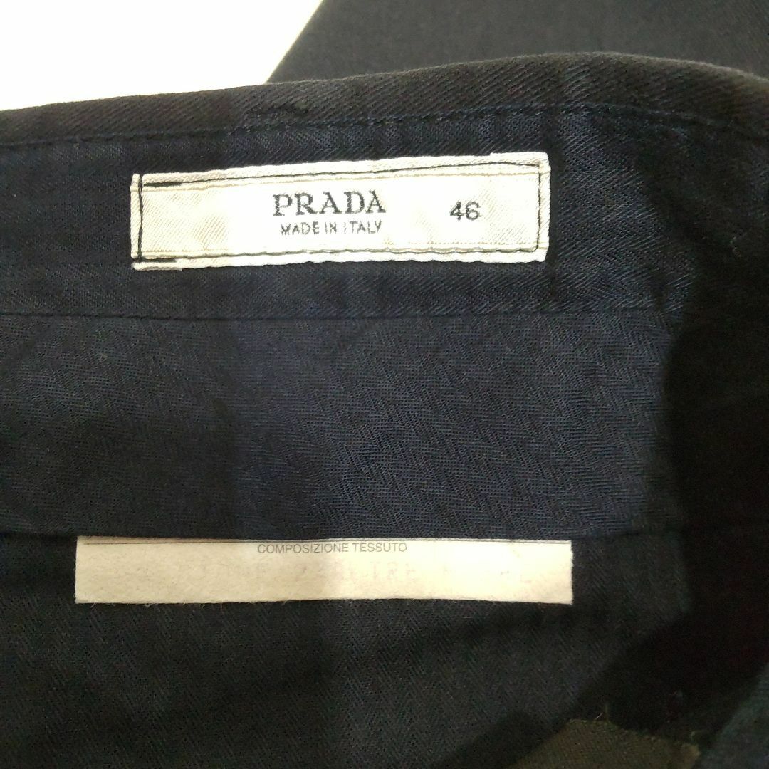 正規品鑑定済　プラダ　PRADA　パンツ　黒　サイズ　46　RJ149