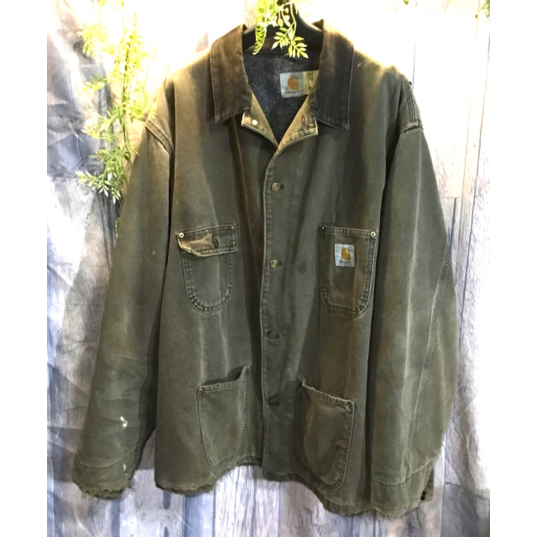 carhartt カーハート ミシガンチョアコート 企業ロゴ 2XL