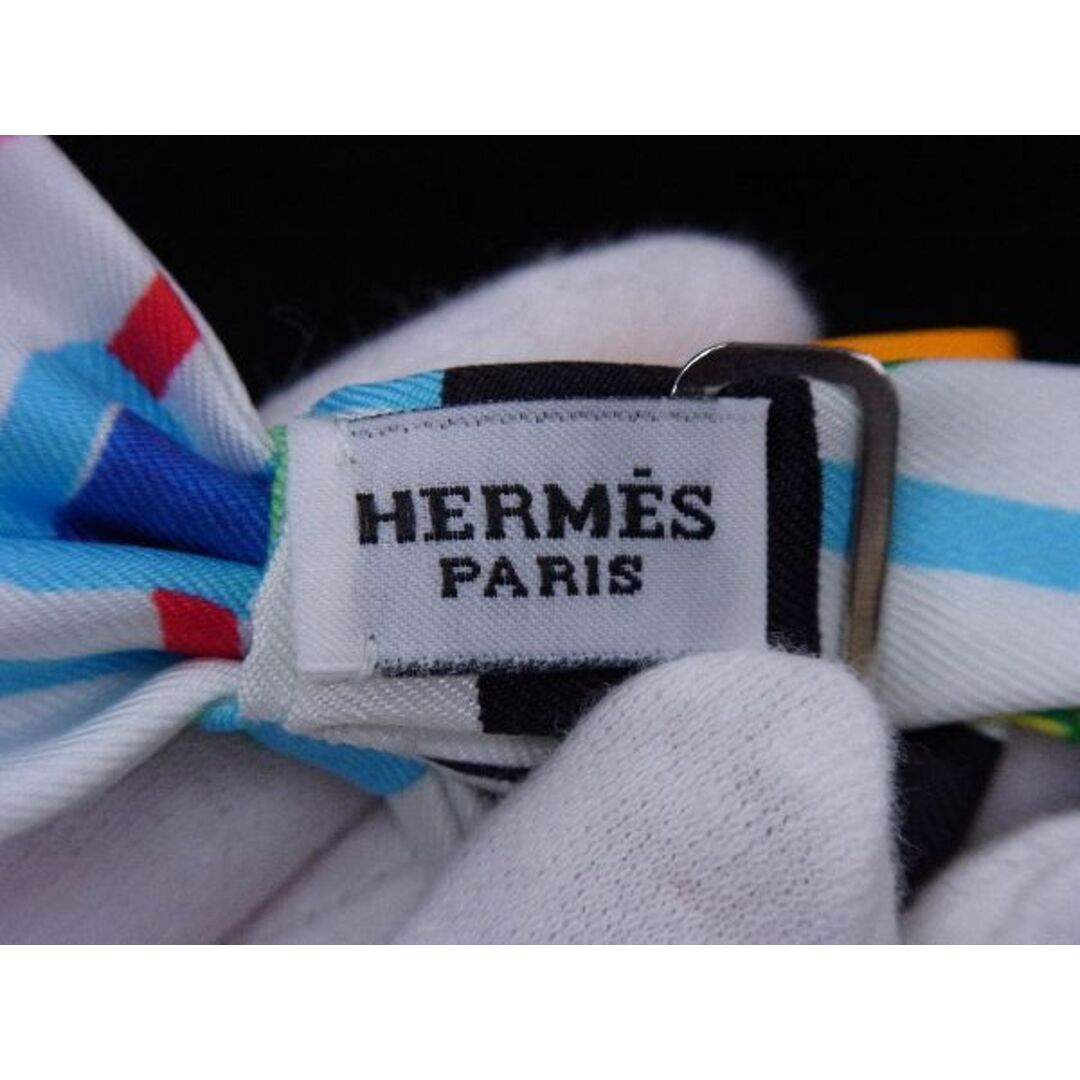 Hermes(エルメス)の■新品■未使用■ HERMES エルメス ヌーパピヨン シルク100% 総柄 リボン 蝶ネクタイ メンズ マルチカラー AP9753  メンズのファッション小物(ネクタイ)の商品写真