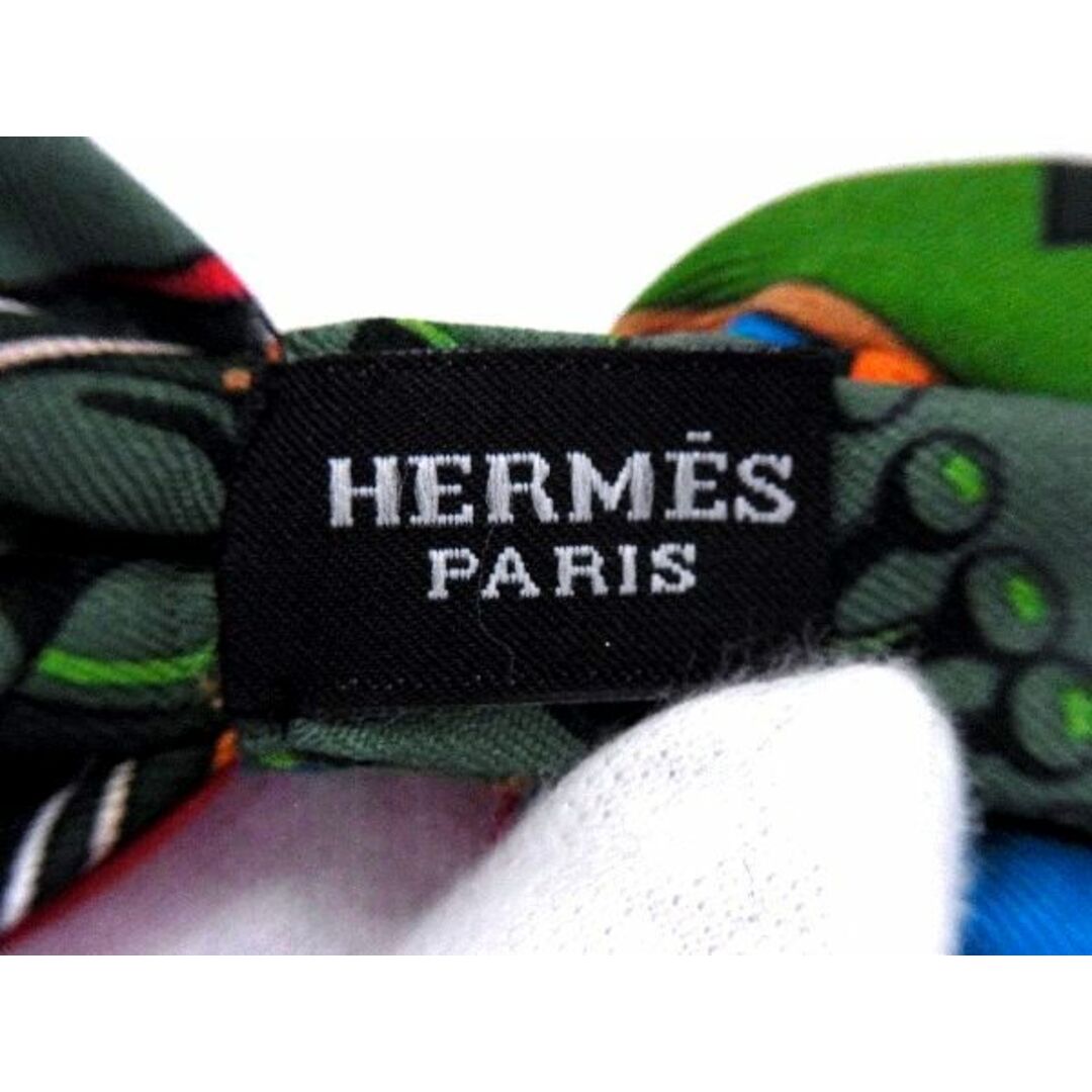 Hermes(エルメス)の■新品■未使用■ HERMES エルメス ヌーパピヨン シルク100% 総柄 リボン 蝶ネクタイ メンズ マルチカラー AU1910  メンズのファッション小物(ネクタイ)の商品写真