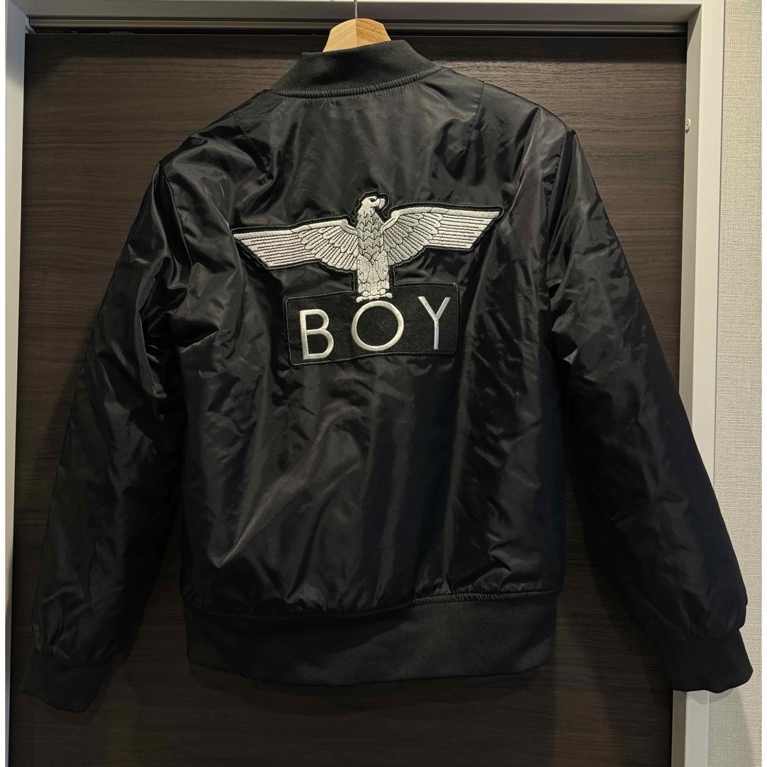 Boy London(ボーイロンドン)のBOY LONDON ボーイロンドン　MA-1 ボンバージャケット　黒　Lサイズ メンズのジャケット/アウター(ブルゾン)の商品写真