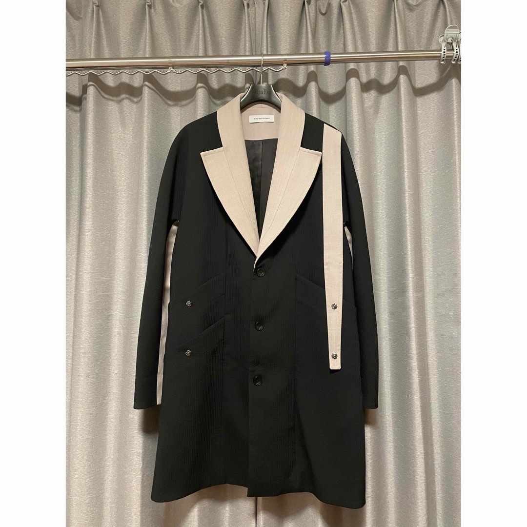 希少 美品 乗り気 KIKO KOSTADINOV チェスターコート 希少 美品 乗り気 KIKO KOSTADINOV チェスターコート