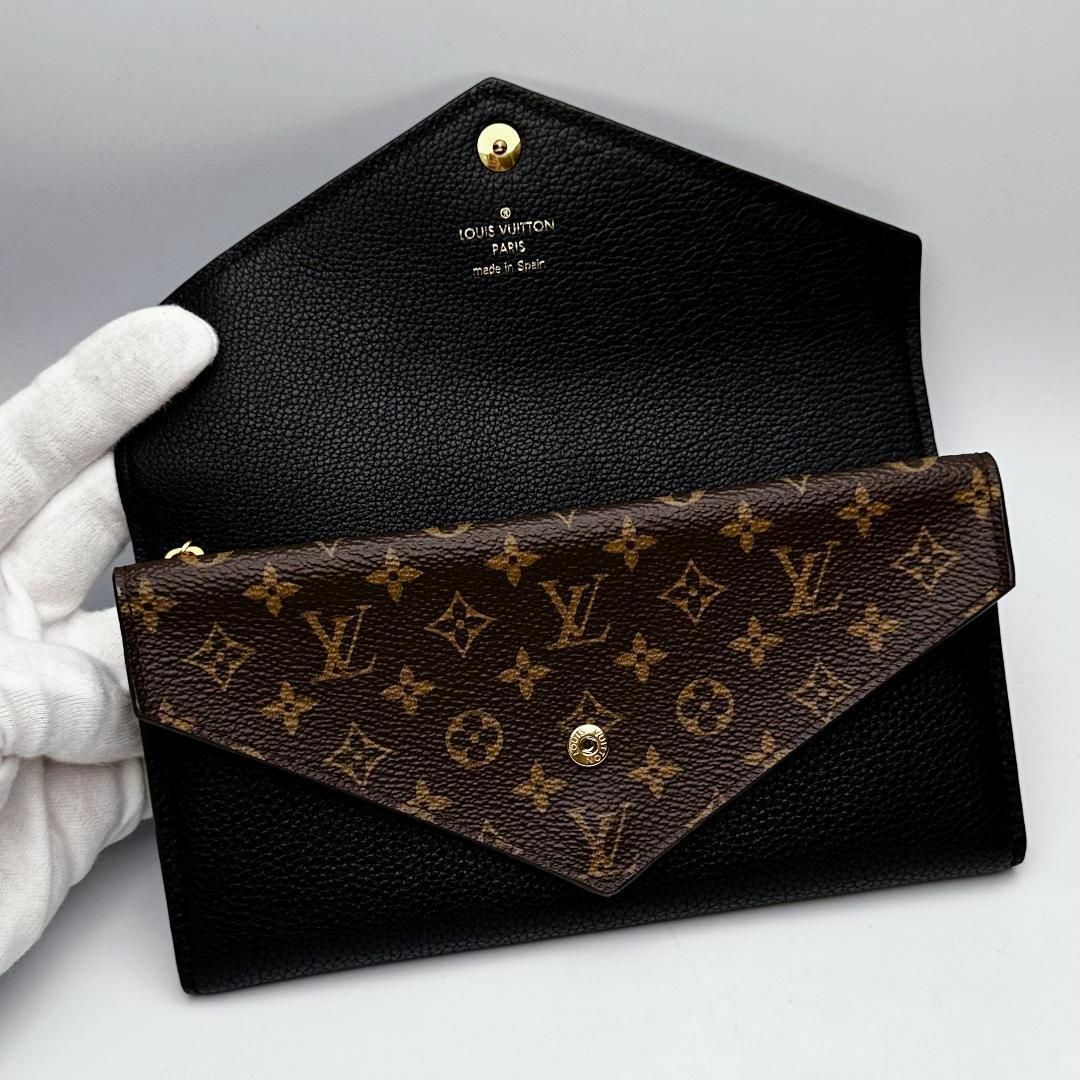 LOUIS VUITTON - 本日限定!新品未使用ルイヴィトン ドゥブルV 黒 長