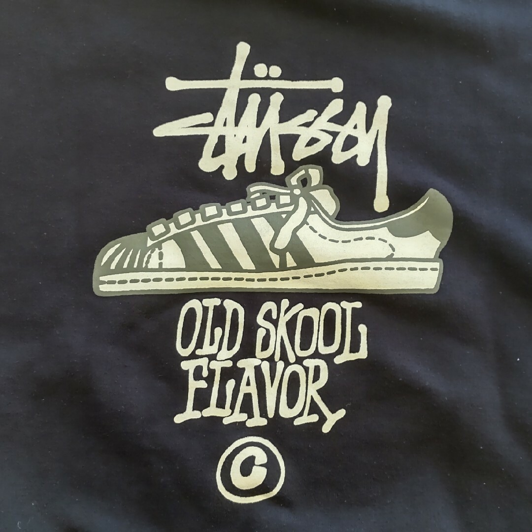 希少90's old stussyステューシーロゴスエット