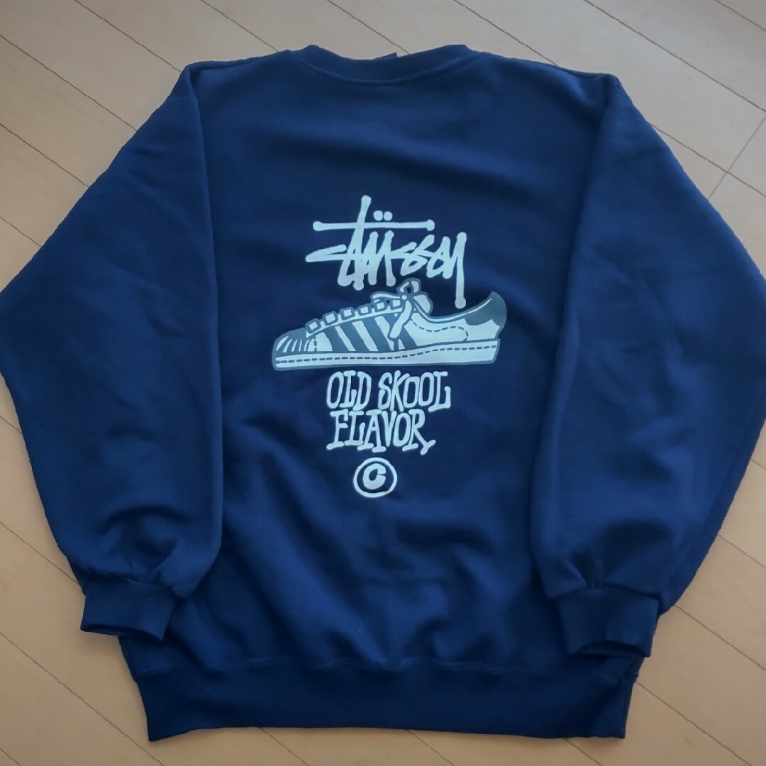 激レア　90's OLD STUSSY オールドスクール　スウェット　紺タグ