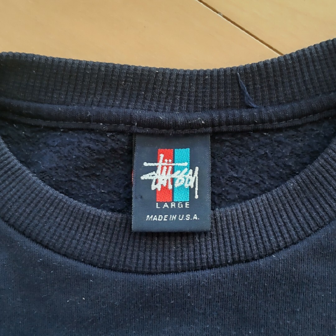 STUSSY - 激レア 90's OLD STUSSY オールドスクール スウェット STUSSY - 激レア 90's OLD STUSSY オールドスクール スウェット