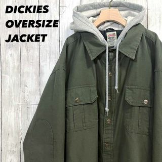 ディッキーズ(Dickies)のアメリカ古着ディッキーズ中綿キルティングジャケットゆるだぼオーバーサイズ2XL.(ブルゾン)