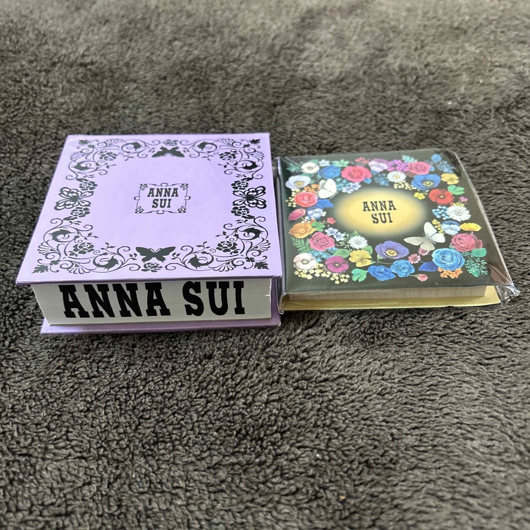 ANNA SUI(アナスイ)のＡＮＮＡ　ＳＵＩ　メモ帳 インテリア/住まい/日用品の文房具(ノート/メモ帳/ふせん)の商品写真