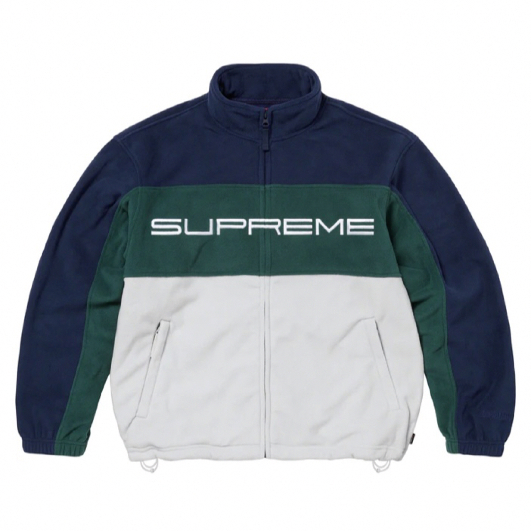 Supreme Polartec Zip Jacket（Navy）M