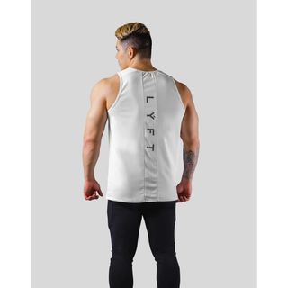 LÝFT BACK MESH PATTERN STRETCH TANKTOP(トレーニング用品)