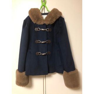 セシルマクビー(CECIL McBEE)のCECIL McBEE　セシルマクビー　ショート　ダッフルコート　ネイビー(ダッフルコート)