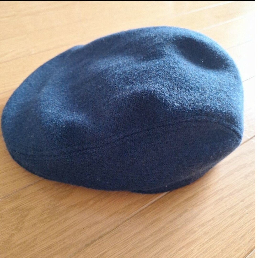 SUPER HAKKA(スーパーハッカ)のスーパーハッカ　SUPER HAKKA 　ベレー帽　ブルー レディースの帽子(ハンチング/ベレー帽)の商品写真