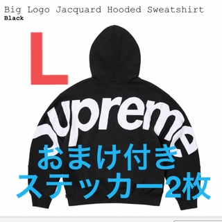 supreme Big Logo Hooded Sweatshirt Lサイズ