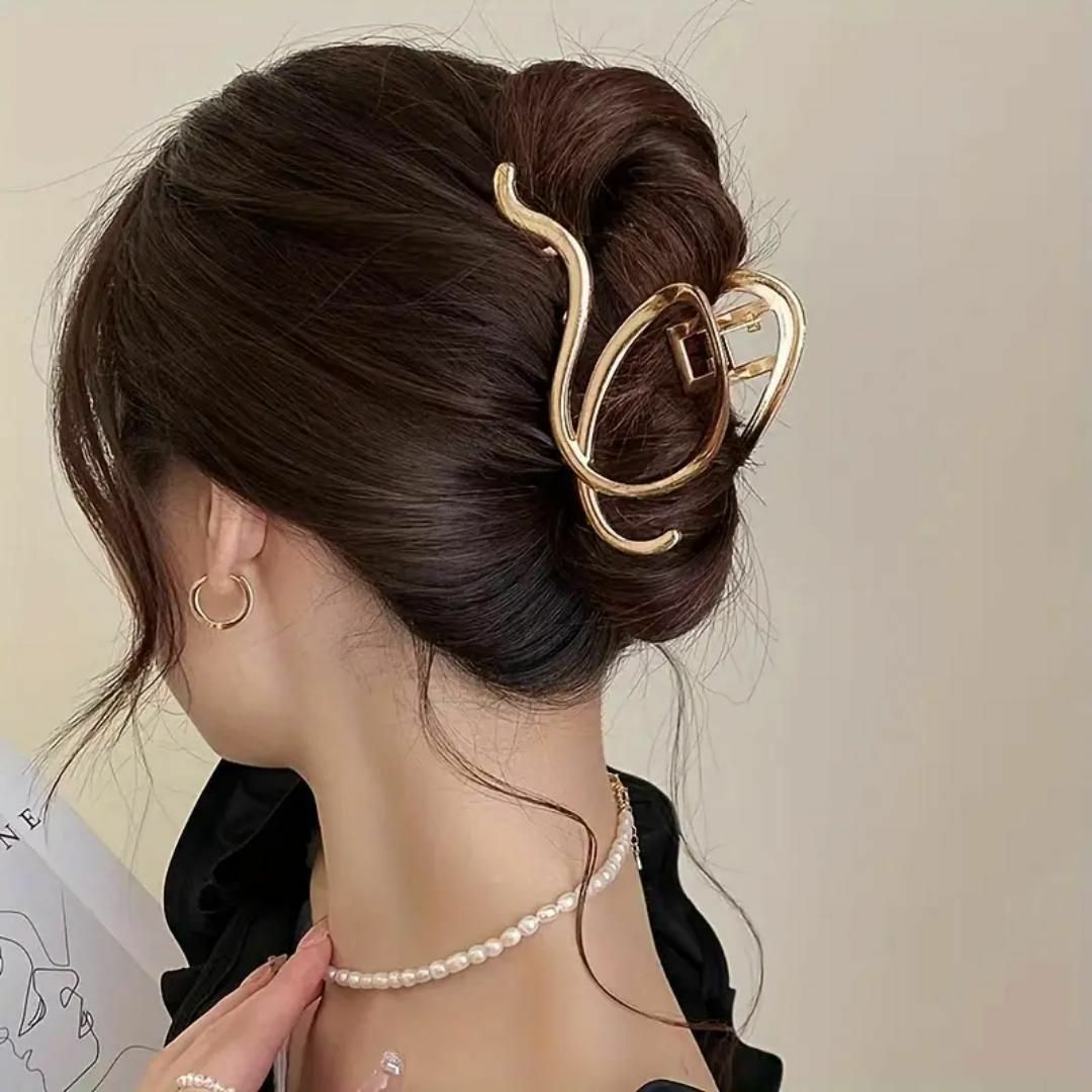 ヘアクリップ ゴールド 即発送 ヘアクリップ ゴールド 即発送