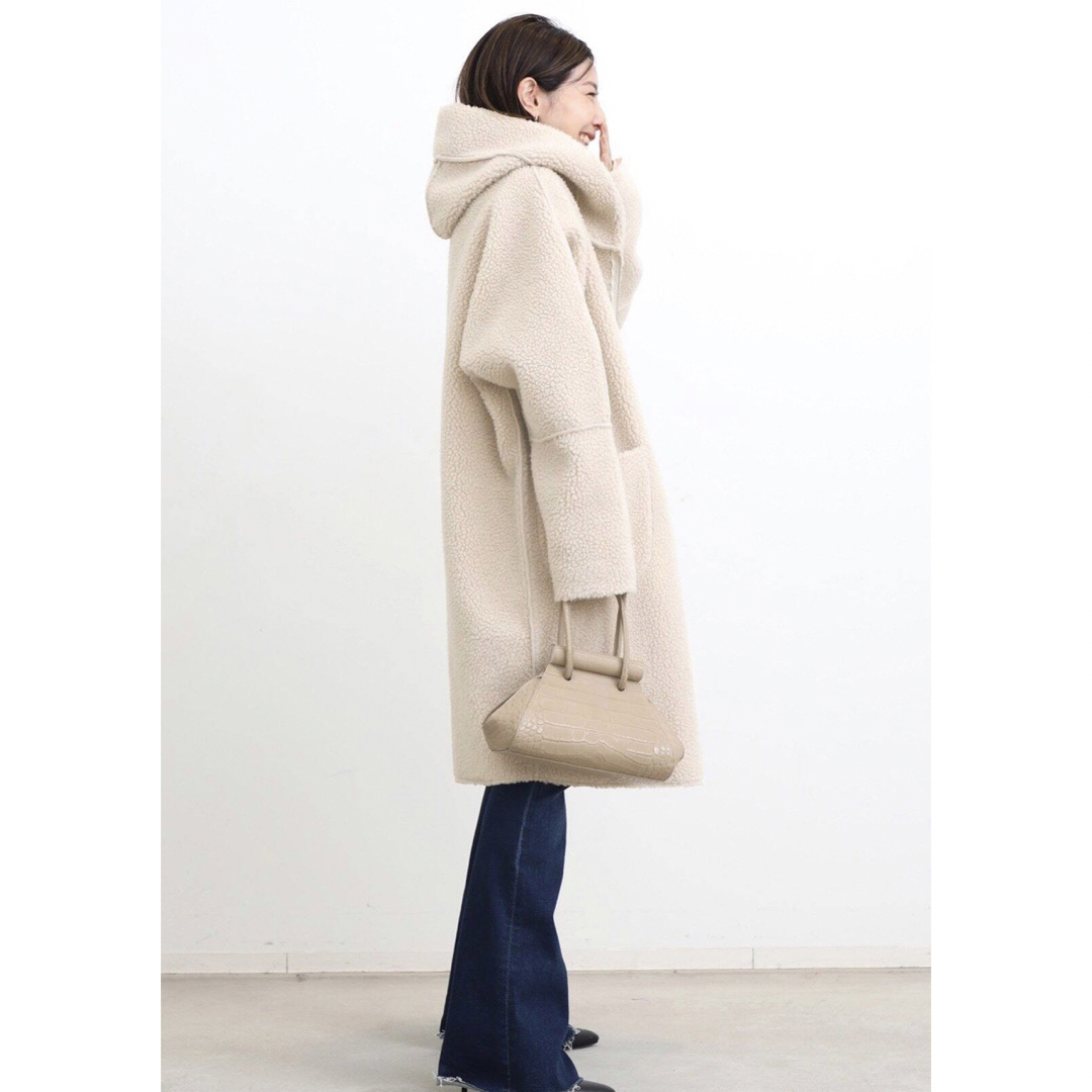 LOU ANDREA/ルーアンドレア】 Fake Hood Coat LOU ANDREA/ルーアンドレア】 Fake Hood Coat