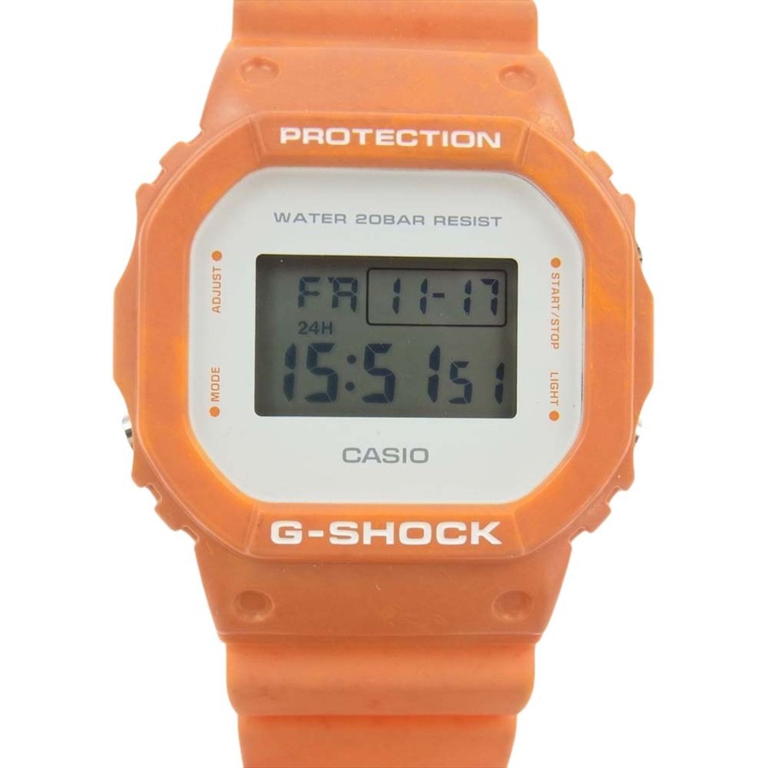 G-SHOCK(ジーショック)のG-SHOCK ジーショック 時計 DW-5600WS-4JF 5600 SERIES デジタル ウォッチ 時計 オレンジ系【中古】 メンズの時計(腕時計(アナログ))の商品写真