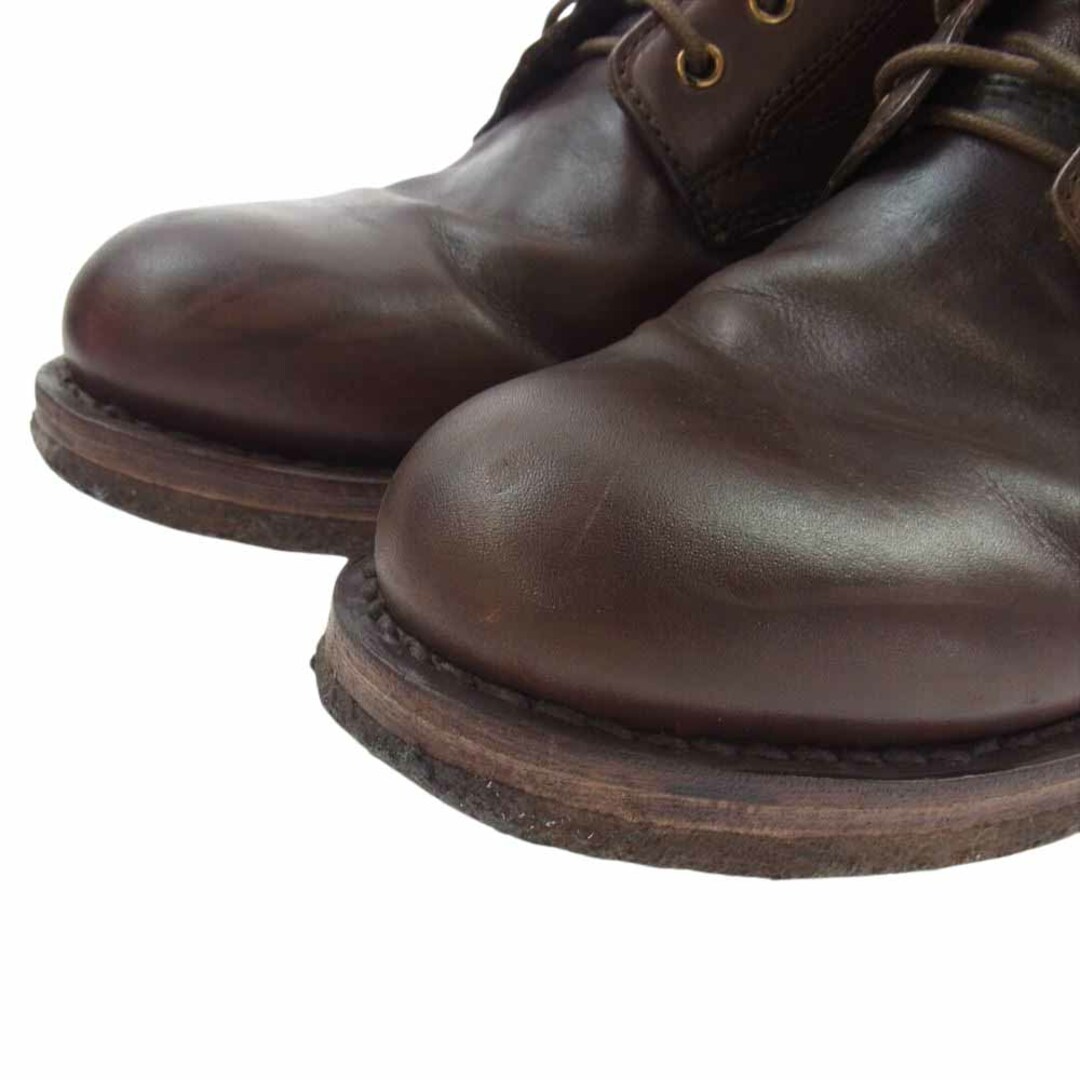 VISVIM(ヴィスヴィム)のVISVIM ビズビム ブーツ VIRGIL BOOTS バージル ブーツ  ダークブラウン系 US9.5【中古】 メンズの靴/シューズ(ブーツ)の商品写真