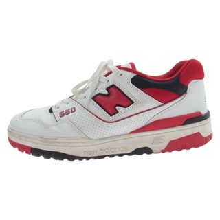 ニューバランス(New Balance)のNEW BALANCE ニューバランス スニーカー BB550SE1 バスケットボールシューズ スニーカー ホワイト系 レッド系 27.5cm【中古】(スニーカー)