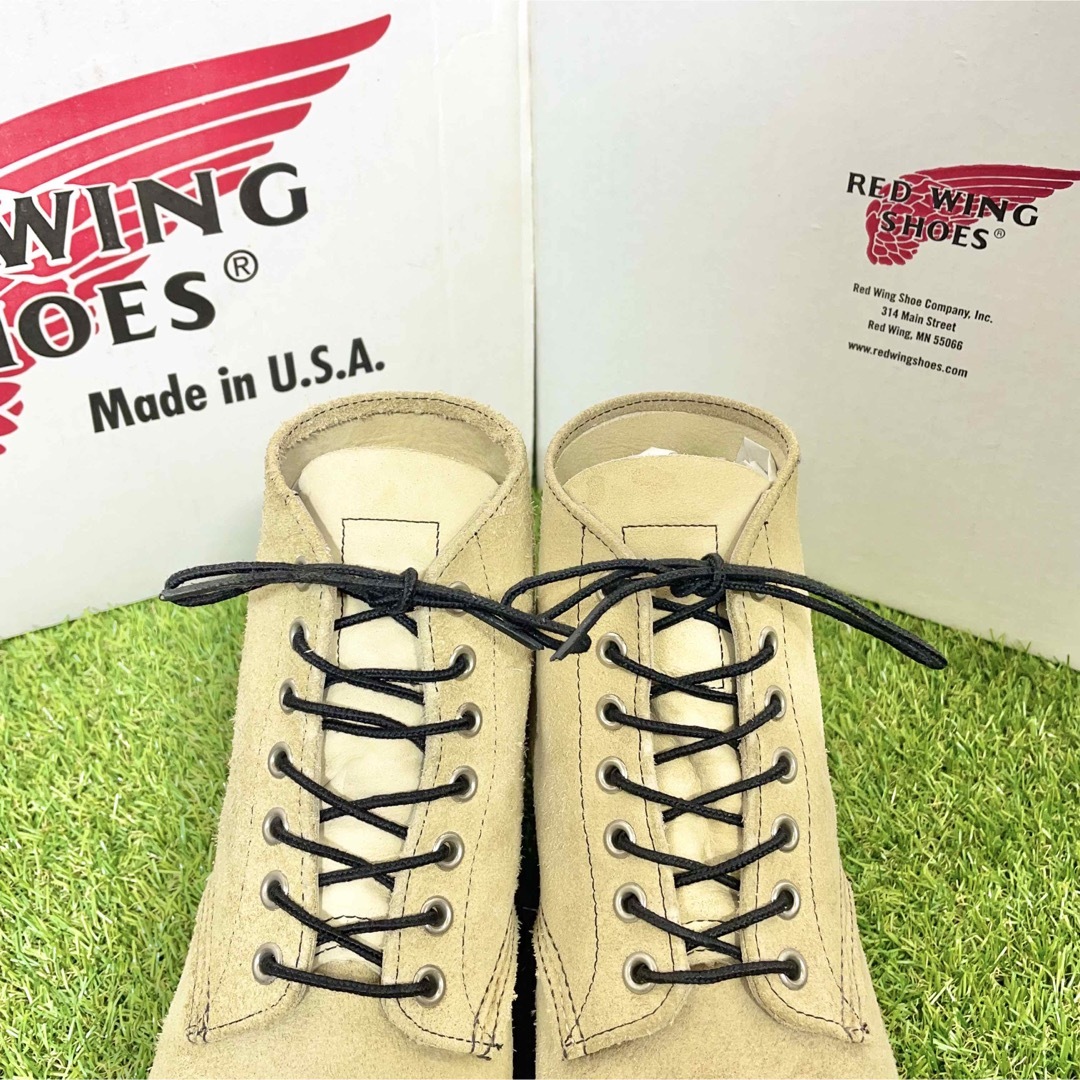 REDWING(レッドウィング)の【安心品質0181】8167レッドウイング最高峰ブーツ8E送料込26-27cm メンズの靴/シューズ(ブーツ)の商品写真