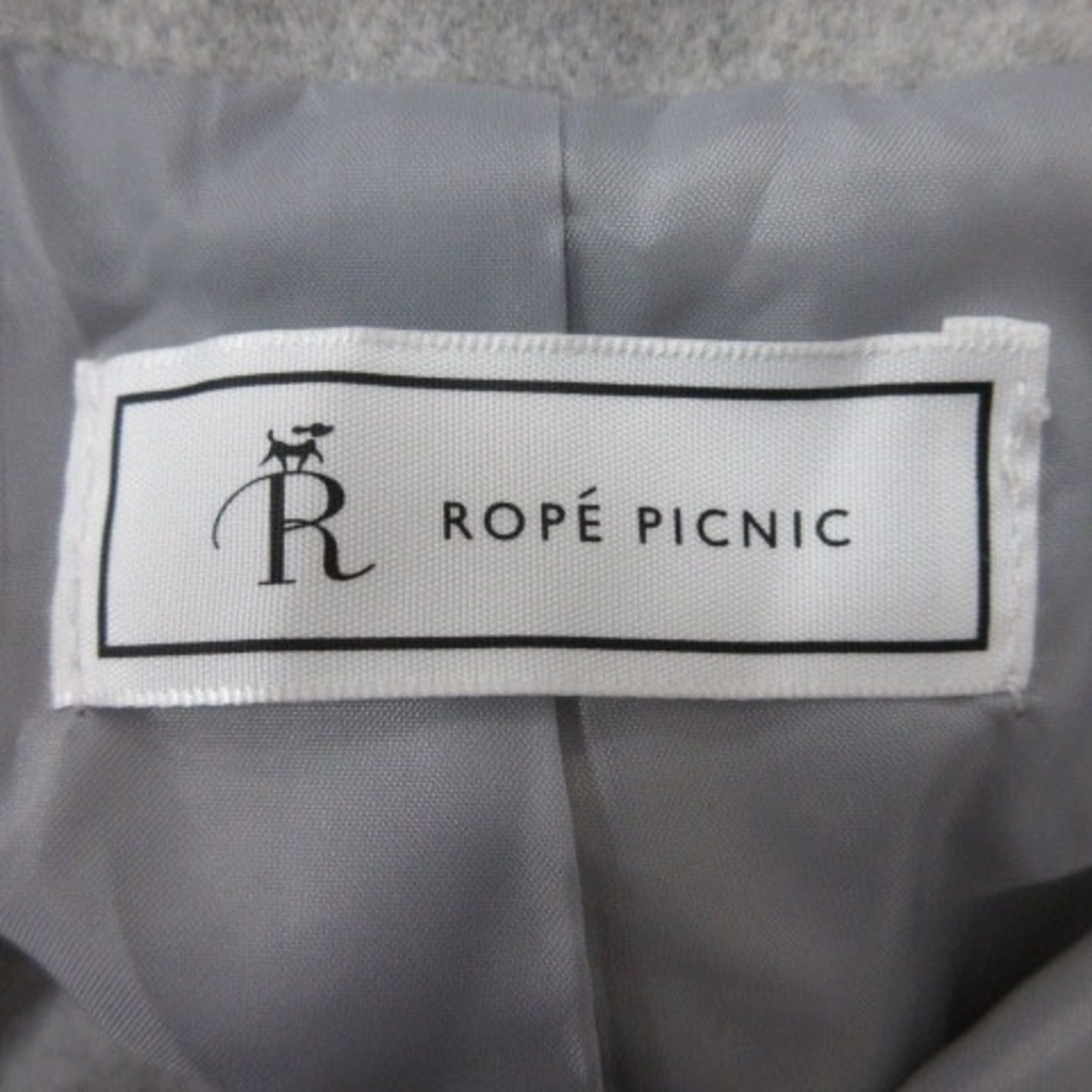 Rope' Picnic(ロペピクニック)のロペピクニック ROPE Picnic チェスターコート 総裏地 グレー /MS レディースのジャケット/アウター(その他)の商品写真