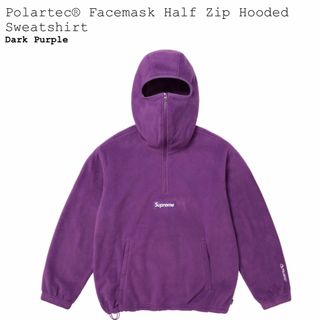 シュプリーム(Supreme)のSupreme Polartec Facemask HalfZip Hooded(パーカー)