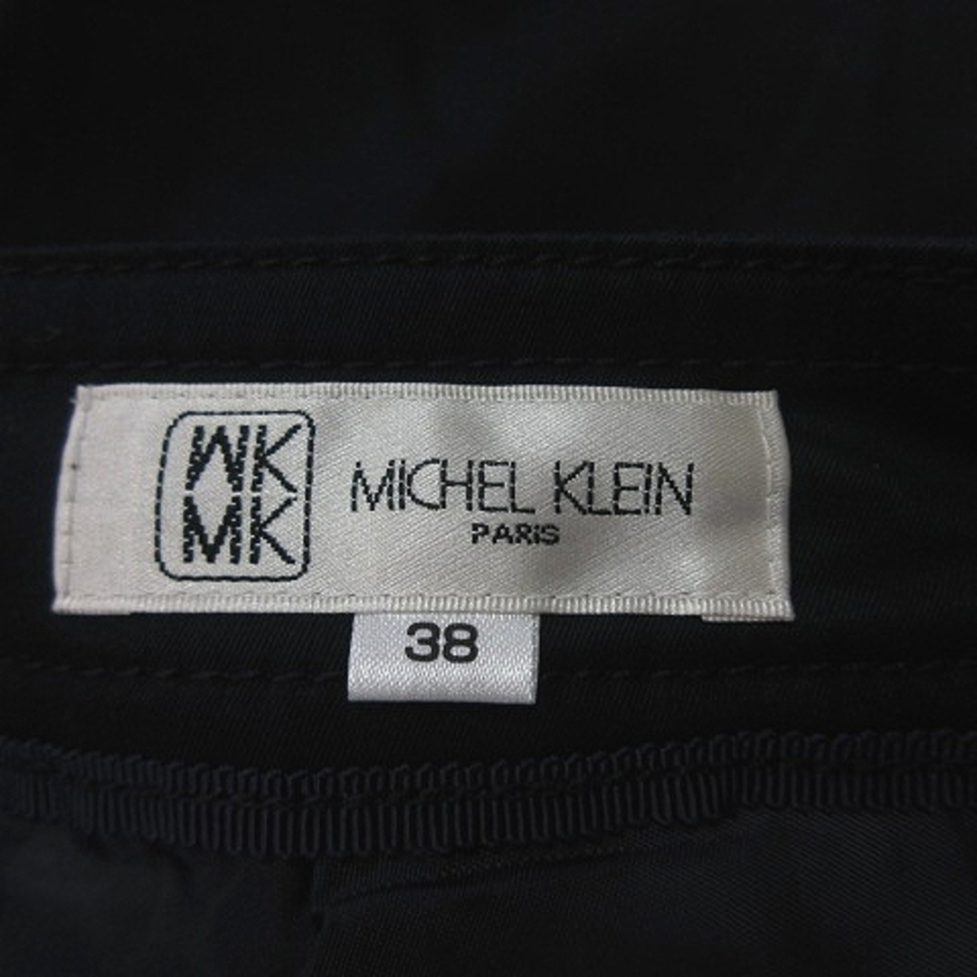 MK MICHEL KLEIN(エムケーミッシェルクラン)のエムケー ミッシェルクラン スラックスパンツ 38 黒 ブラック /YI レディースのパンツ(その他)の商品写真