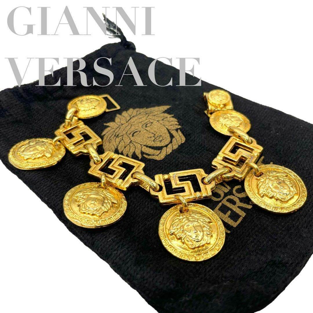 大宮 Gianni Versaceジャンニヴェルサーチ ゴールド ブレスレット