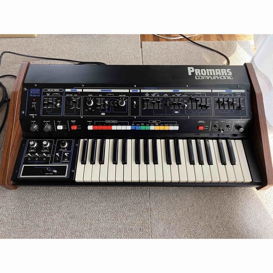 Roland(ローランド)のROLAND PROMARS MRS-2 ビンデージアナログシンセ　ジャンク 楽器の鍵盤楽器(キーボード/シンセサイザー)の商品写真